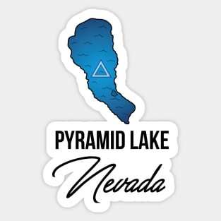 Pyramid Lake Nevada Sticker